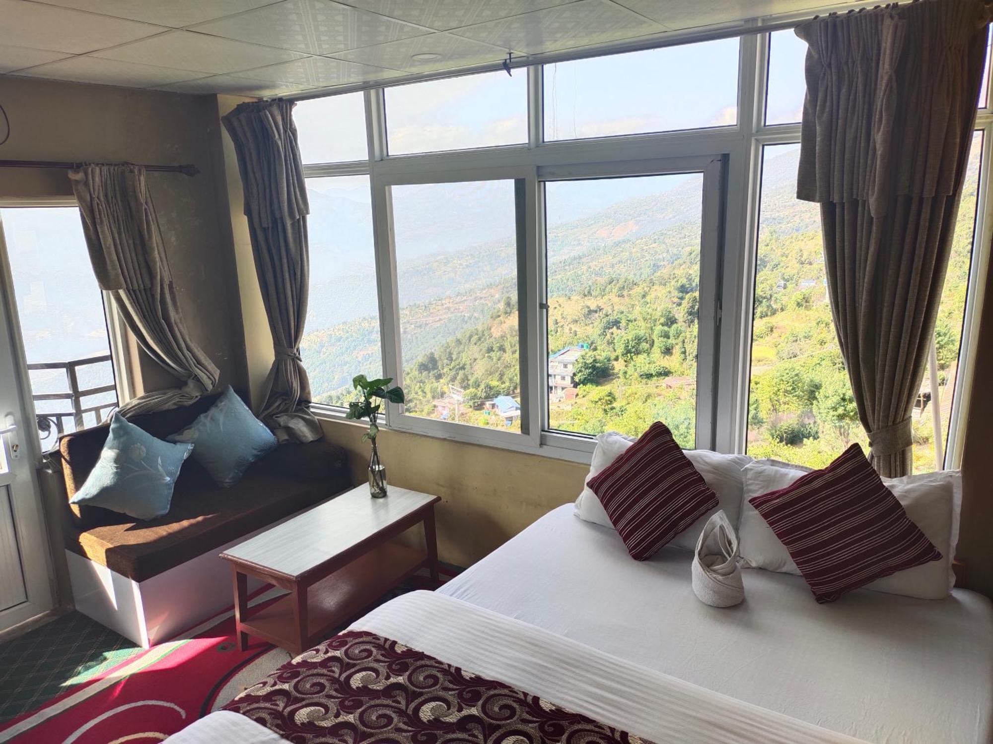Hotel High Ground Inn Sarangkot Покхара Номер фото